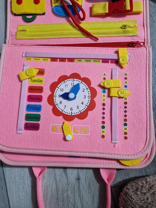 Jucarie senzoriala, material textil