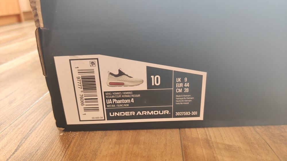 Under Armour UA Phantom 4 – НОВИ, №44 (EU) / 28 см – Оригинални