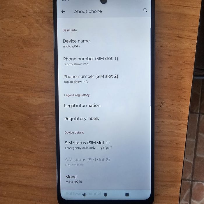 Motorola Moto G04s Dual SIM (8/128GB) Negru Concord