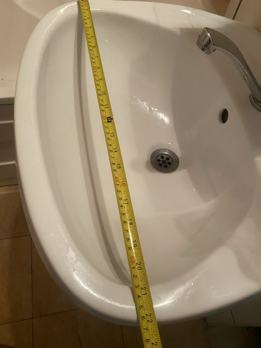 Lavoar cu piedestal chiuveta picior Mondial