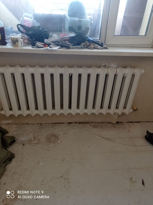 Чугунные батареи б/у