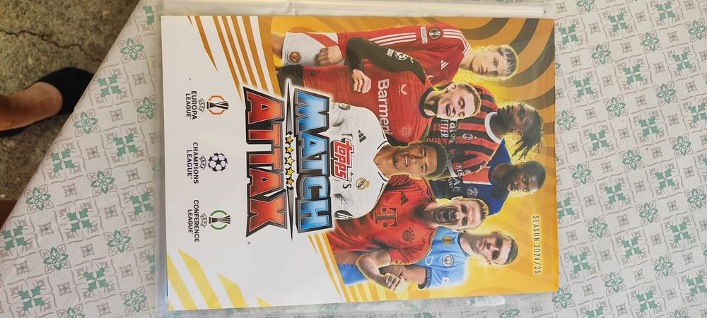 Албум с футболни  карти Match Attax 2024/2025