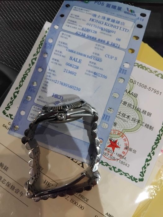 Часовник ролекс нов