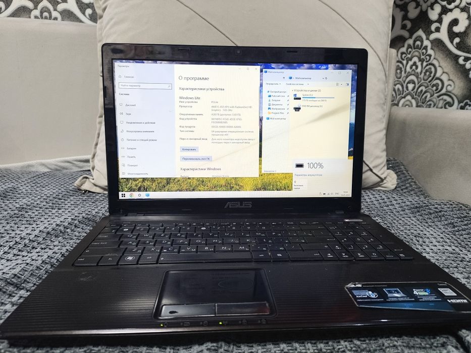 Ноутбук Асус в отличном состоянии