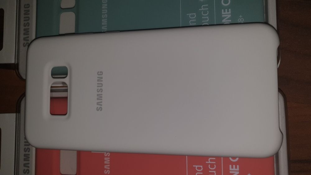 Husa silicon originala Samsung Silicone Cover Galaxy S8+ S8 Plus G955