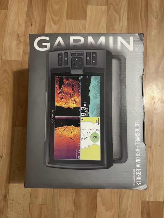 Эхолот GARMIN striker vivid 9sv+transfucer
