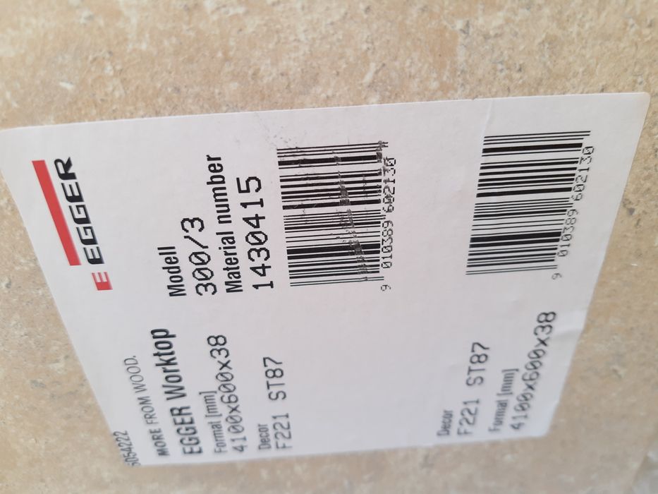 Vând blat mobila de bucatarie NOU