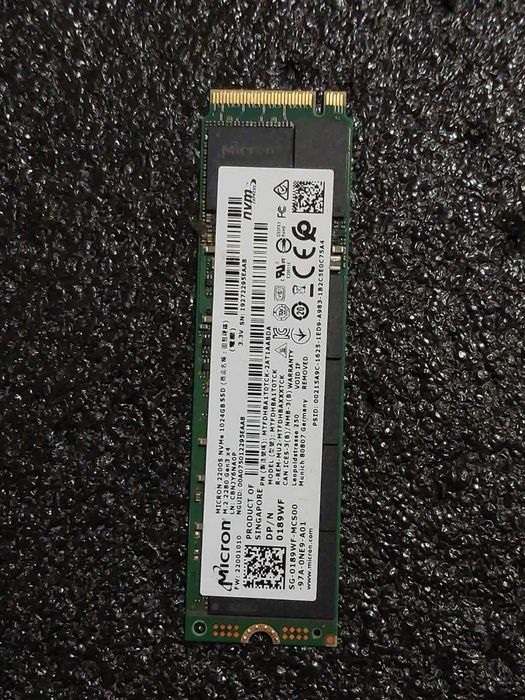 1TB M.2 NVMe Micron 2200S