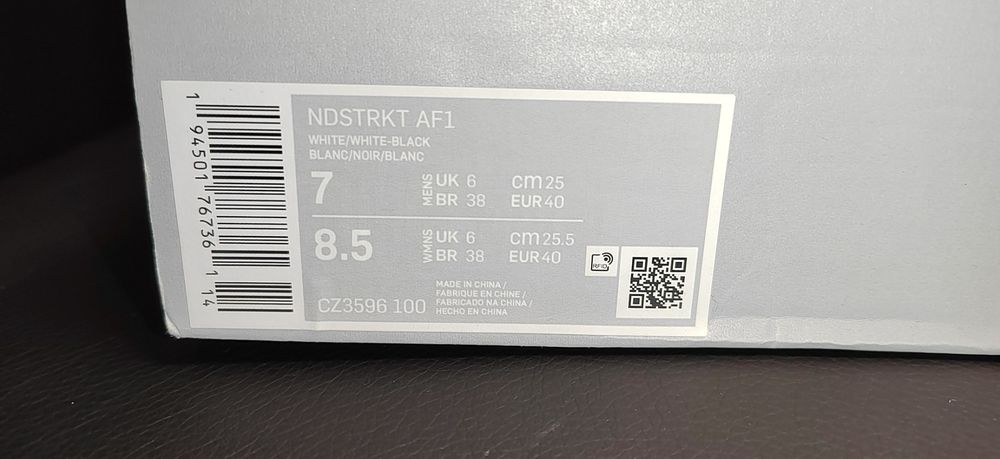 Nike Air Force 1, номер 40