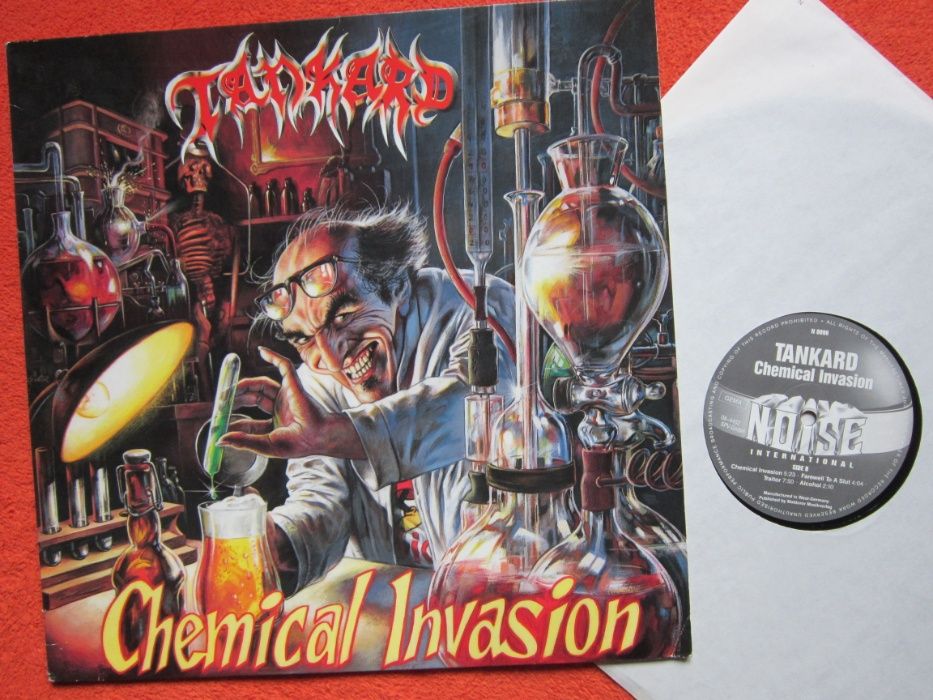 rar Tankard Chemical Invasion, Zombie Attack Germany1987