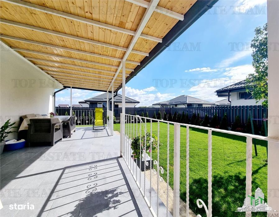 Casa parter premium teren 650metri in Sabareni (rate la dezvoltator)