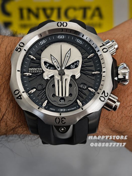 INVICTA Venom Punisher 54 mm, Инвикта нов мъжки часовник