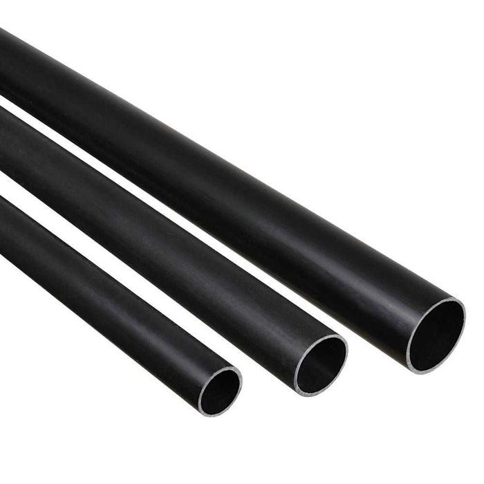 Труба гладкая жесткая ПВХ ЧЕРНАЯ IEK ( для кабеля )