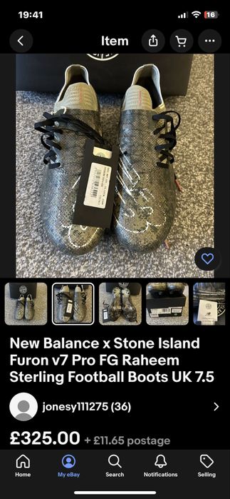 Продавам бутонки new balance/stone island
