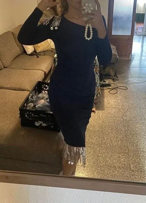 Rochie midi elegantă