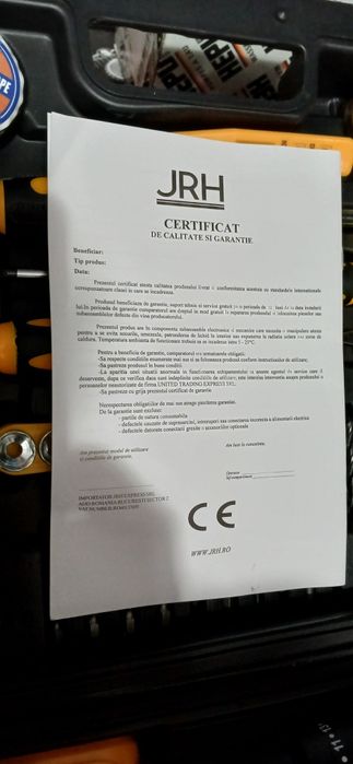 Bormasina/ Autofiletanta Noua cu percutie si 2 acumulatori 24V