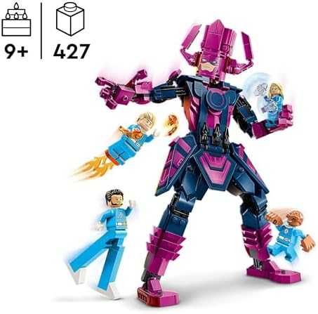 Ново Лего LEGO 76316 Fantastic Four с Галактус и 4 минифигурки Marvel