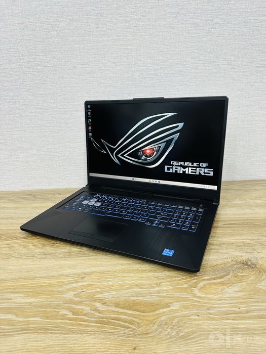 ASUS TUF F17 Core i5-12 Ядер+RTX3050Ti большой 17 дюйм экран