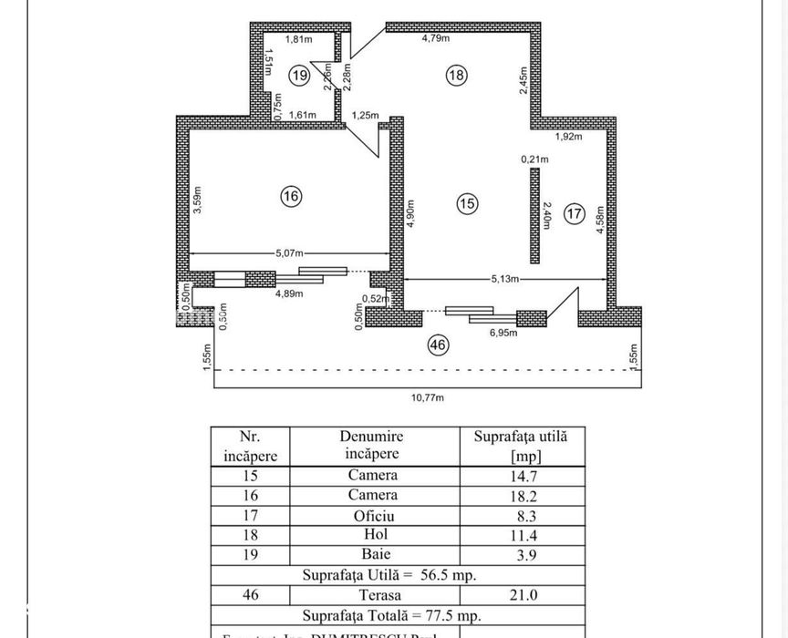 Apartament 2 Camere | Bloc 2023 | Lujerului -Liceul Finlandez | Mobila