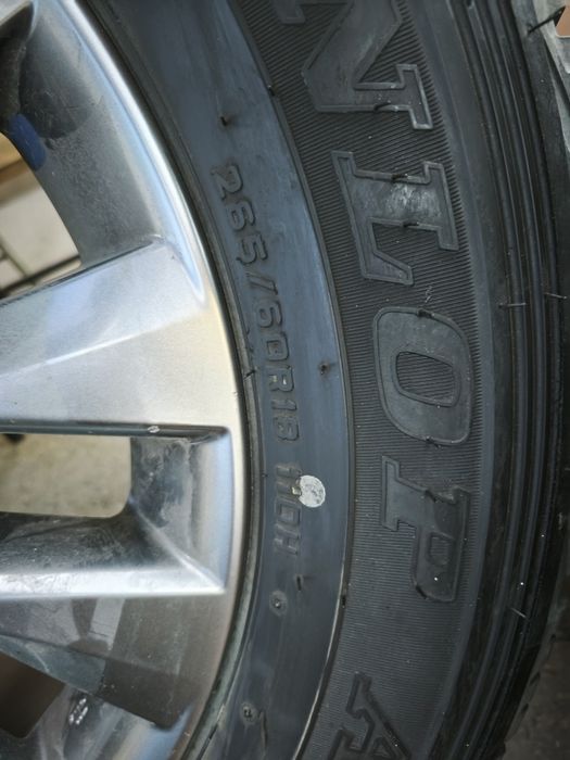 265-60-R18  с дисками