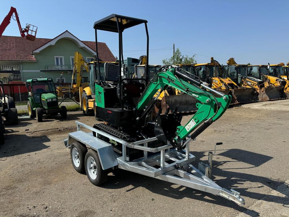 Sany HT12 1 tona, Miniexcavator + remorca, 2023