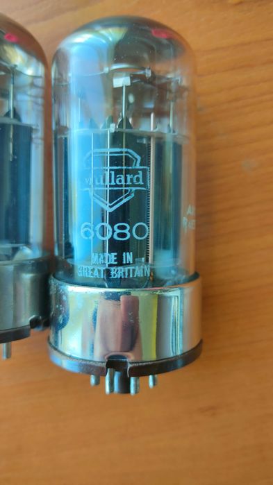 Mullard  радиолампи- 6080, EL38