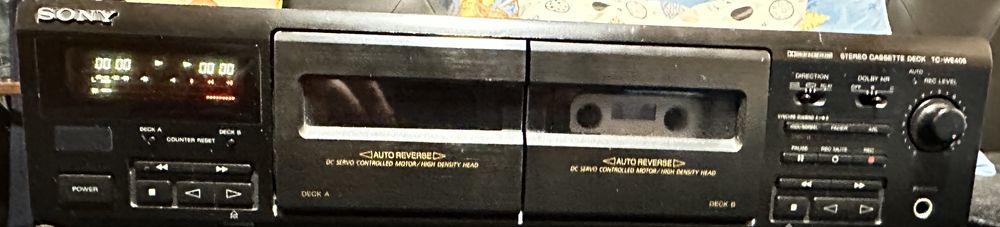 Dublu deck Sony TC-WE405 partial defect