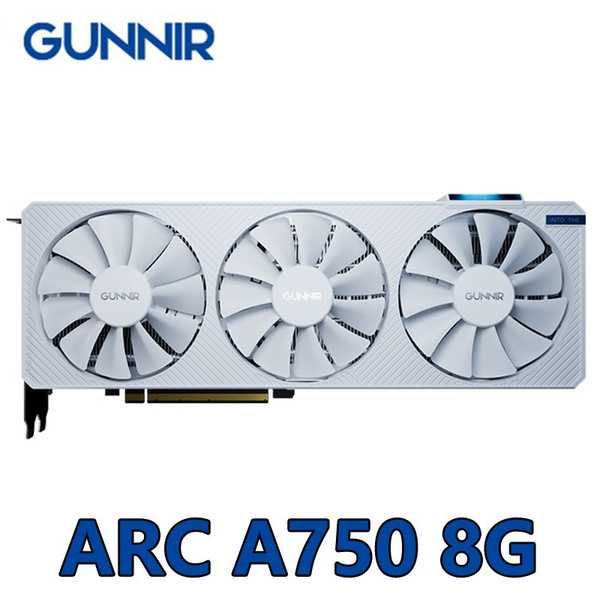 intel arc a750 photon 8gb 256 bit ddr 6