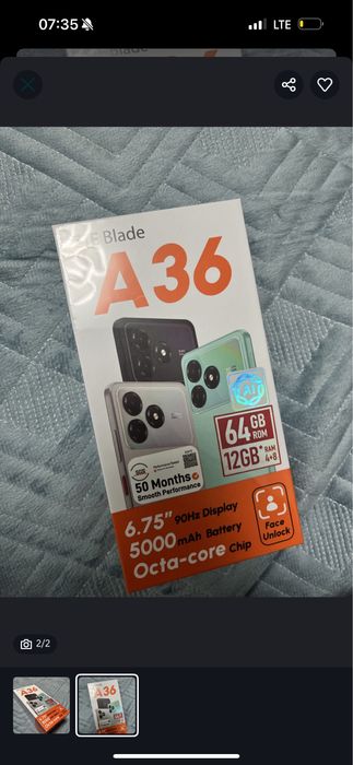 Продам новый телефон нераспечатанный