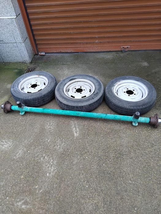 Ос за ремарке с джанти