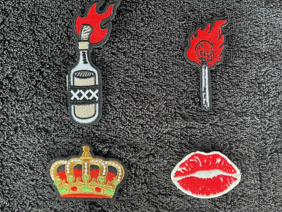 Petic/Patch/Emblema brodat geaca/vesta/etc piele/textil moto/rock/punk