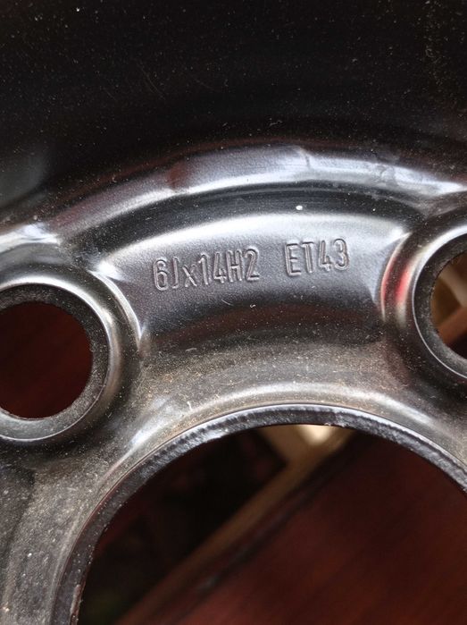 Janta ORIGINALA Volkswagen de 14" 6X14 ET43