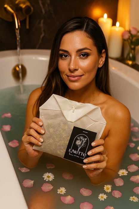 Единствен по рода си чай за вана в XL торбичка  - уникален подарък