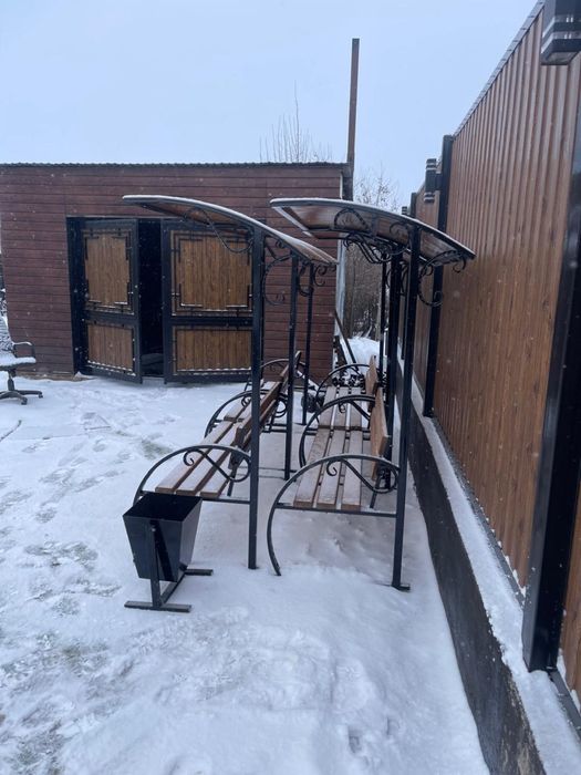 Лавочка урна.