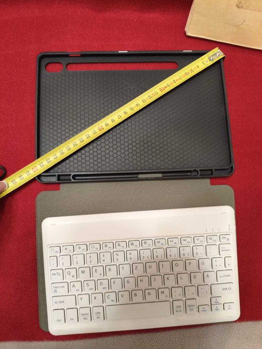 Tastatură Wireless Bluetooth, Layout German qwertz– Alb