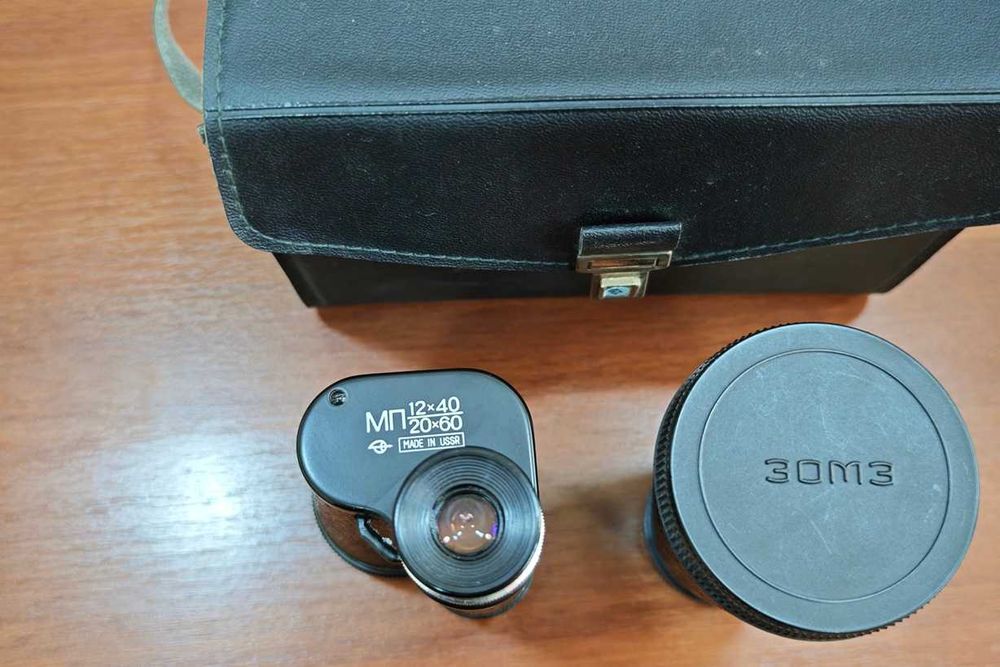 Монокуляр МП 12х40/20х60 ЗОМЗ 1989 г/в (г. Сергиев Посад)