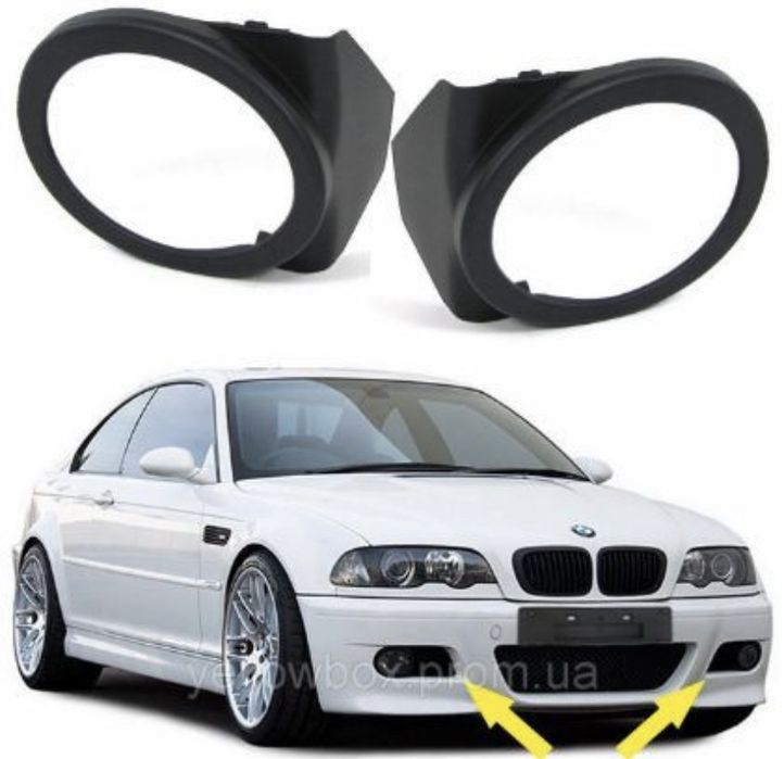 М бампер BMW E46 БМВ Е46 М тех пластик