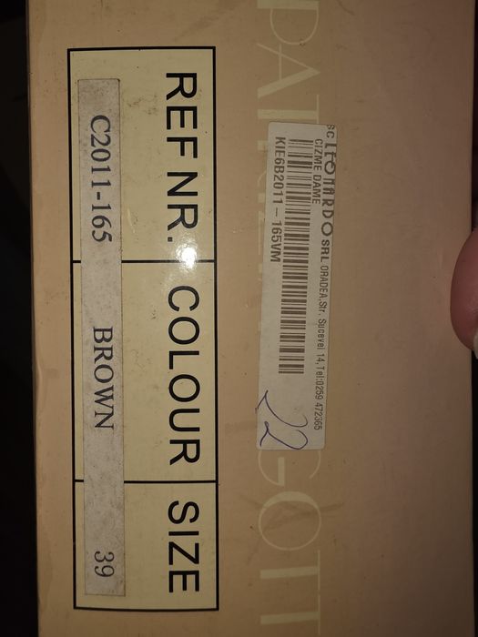 Cimze piele naturala toc