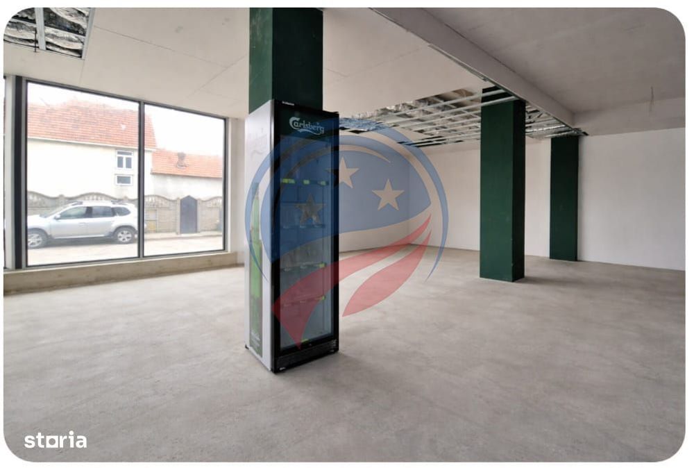 Spatiu Comercial Stradal  Filiasi 187 Mp De Inchiriat