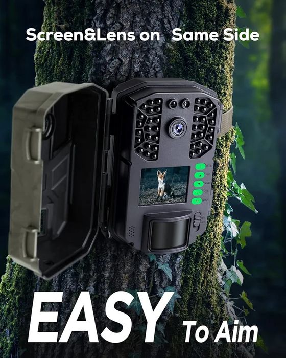 Висок клас .iZEEKER 4K  48MP камера за наблюдение с нощно виждане