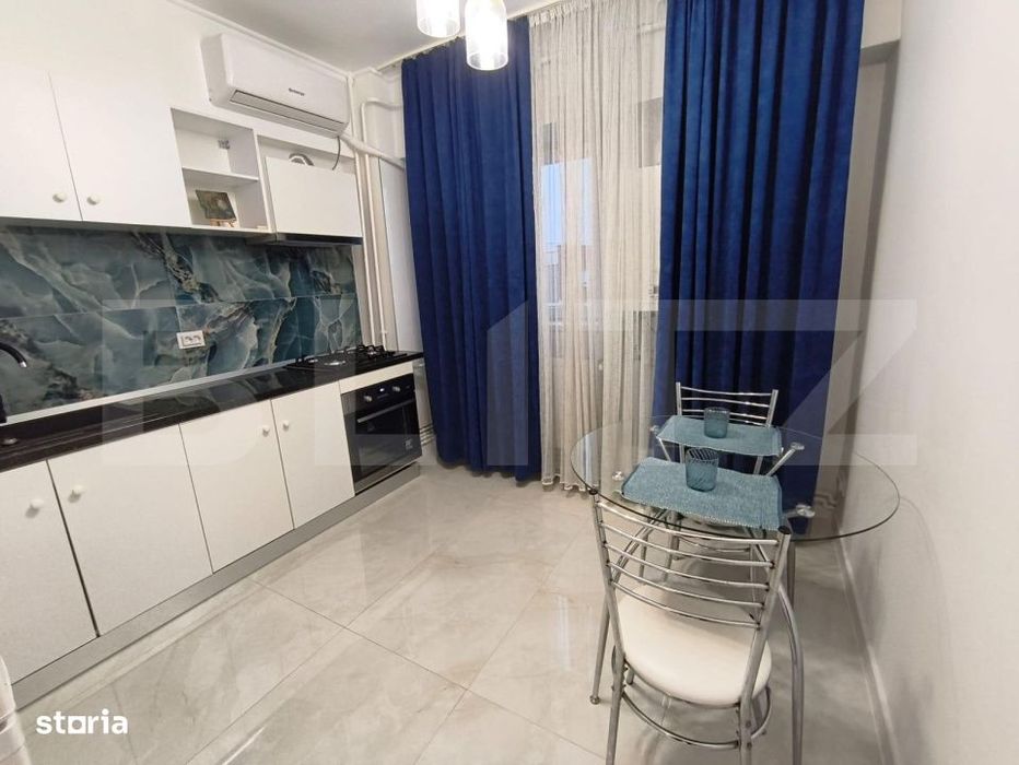 Garsoniera de inchiriat, 45 mp, centrala proprie,  zona Centrala