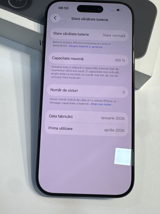 iPhone 17 NOU cu 0 minute , 0 incarcari , Garantie , Accept Schimburi