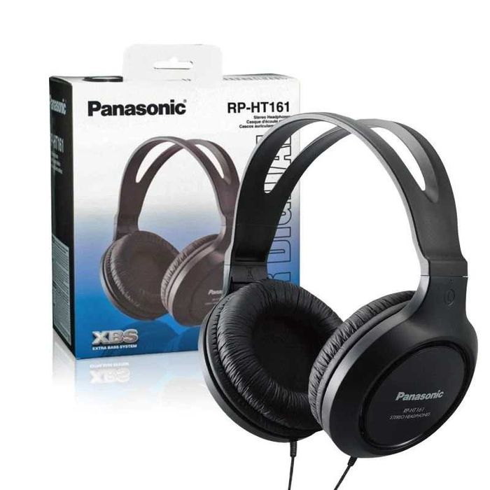 Слушалки големи Panasonic RP-HT161 XBS-Extra Bass System