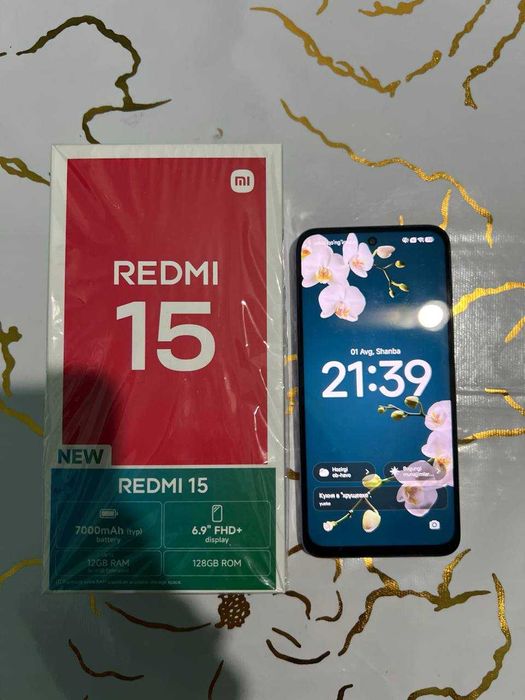 Redmi 15 sandy purple