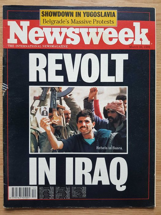 Reviste vechi, Neewsweek și Paris Match din anii '90