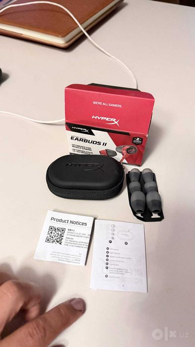 Hyper X Earbuds II, Red