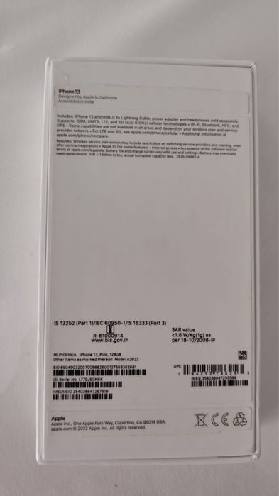 продается iphone 13 126гб
