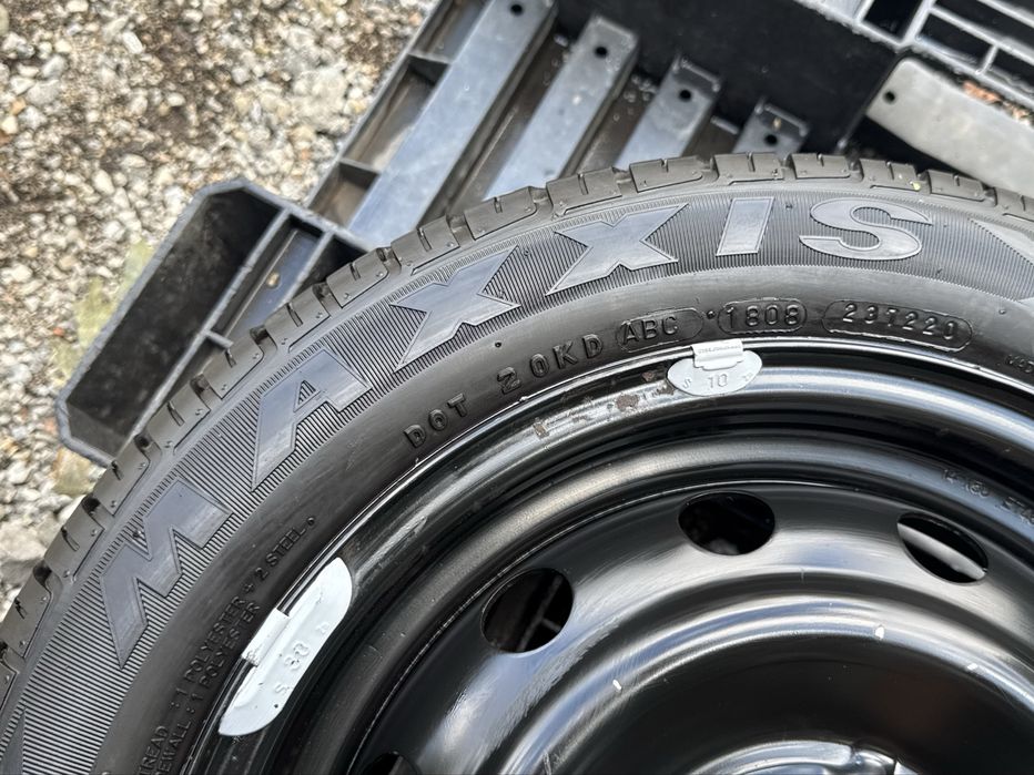 2бр.НОВИ ДЖАНТИ 14цола 4x100+ГУМИ 165/60/14-Toyota,Kia,Hyundai,Mazda