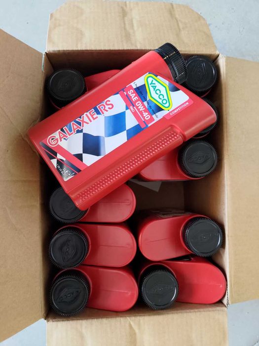 YACCO Galaxie RS 0W-40, състезателно моторно масло, 12 литра, 100% PAO Racing Oil, Made In France.