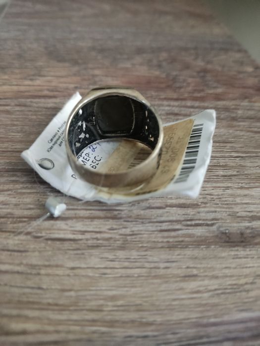 Печатка кольцо серебро